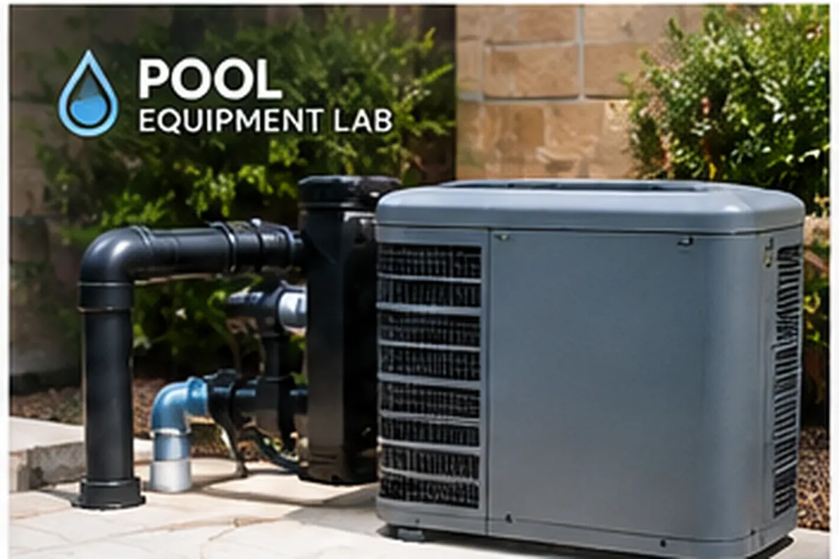 Swimming pool heater integrated with a pool automation system