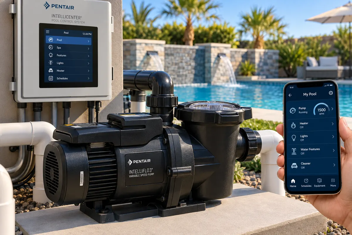 Pool Automation and Variable-Speed Pump Control