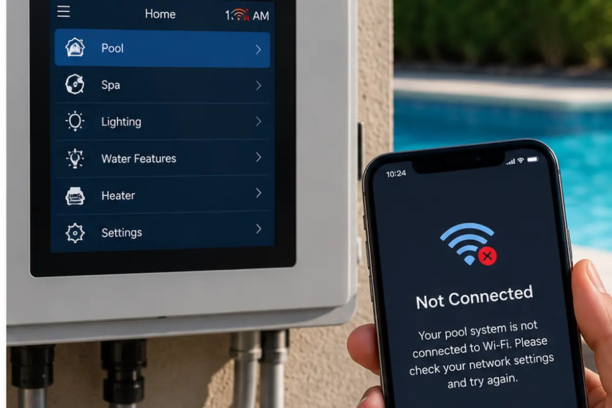 Pool Automation Not Connecting to Wi-Fi